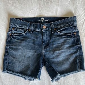 7 for all mankind shorts 🌸